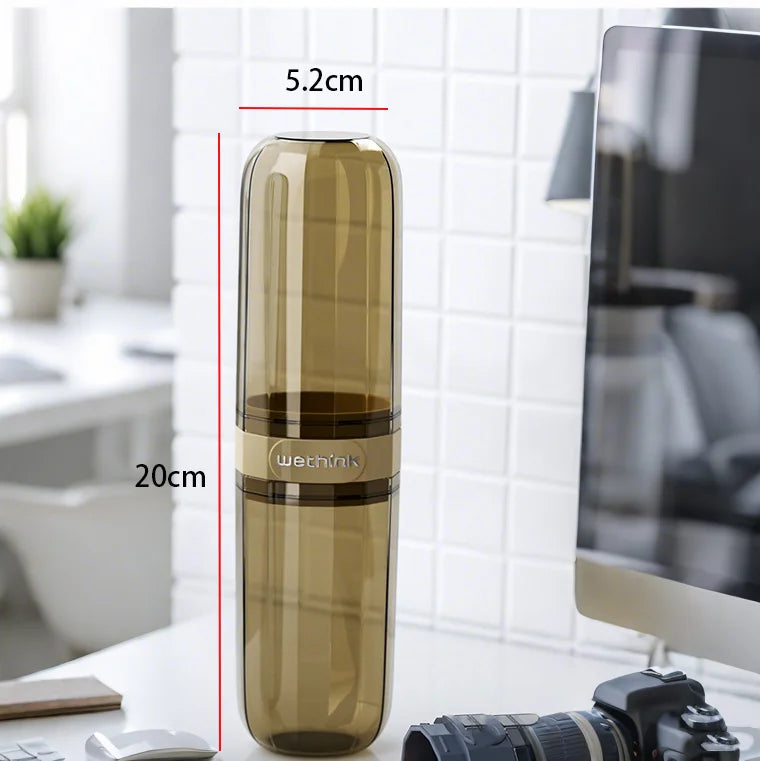 Portable Toothbrush Holder Case for Travel/Camping/Storage Box Protect from Dirt and Damage
