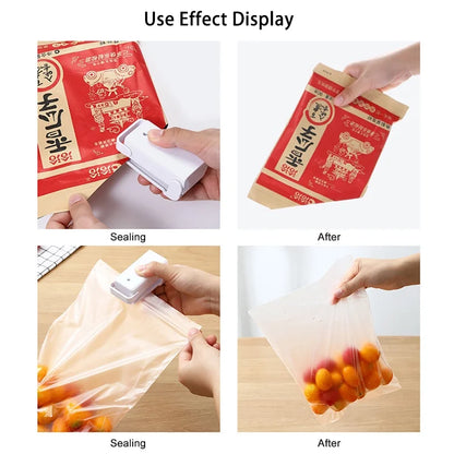 Mini Bag Seal Machine- Package Sealer for Thermal Plastic Bag
