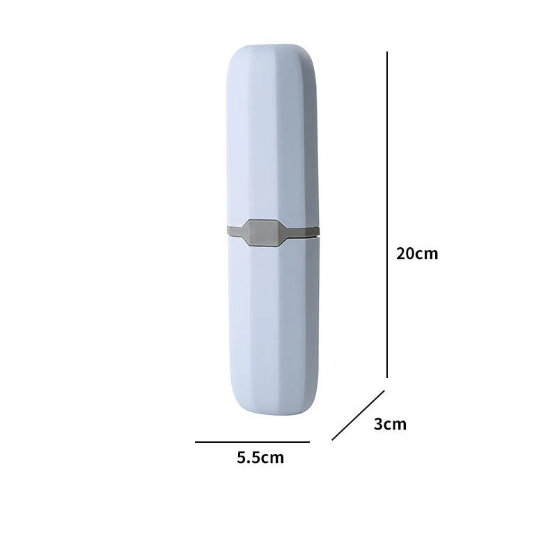 Portable Toothbrush Holder Case for Travel/Camping/Storage Box Protect from Dirt and Damage