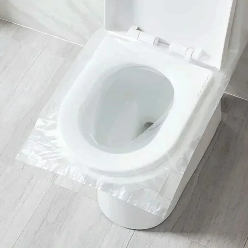 Disposable Toilet Seat Cover for Bathroom-Individually Wrapped and Travel Safe