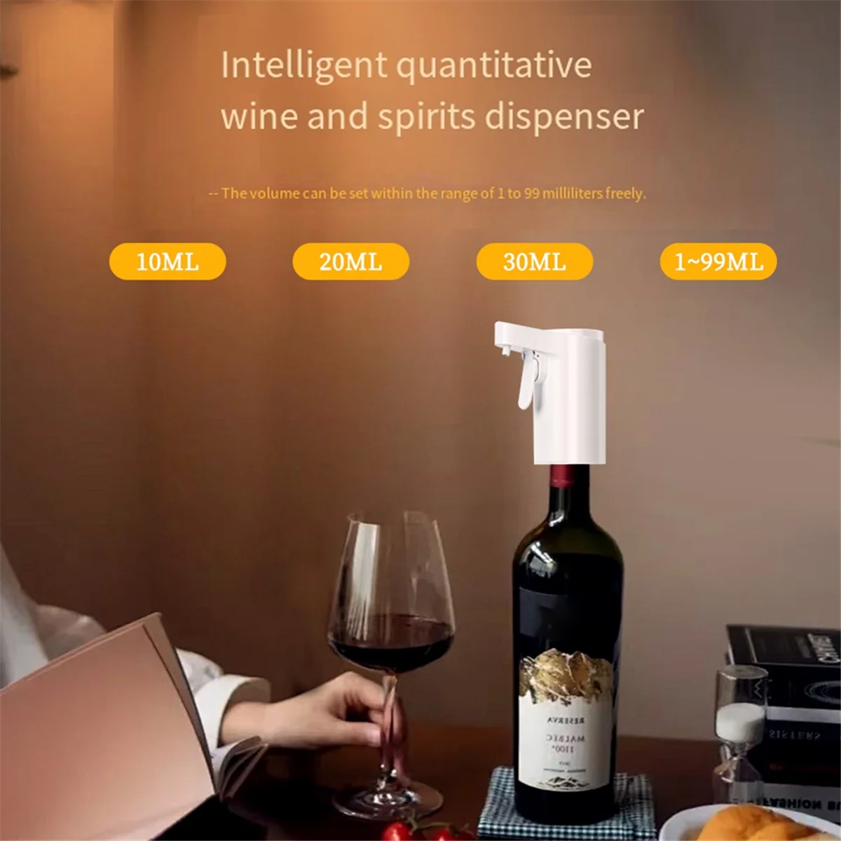 Electric Wine Dispenser / Electric Wine Pourer / Dispenser Pump Pourer for Wine