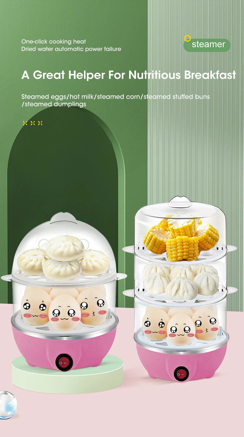 Automatic Egg Cooker- Multi-Functional Boiled Egg Machine