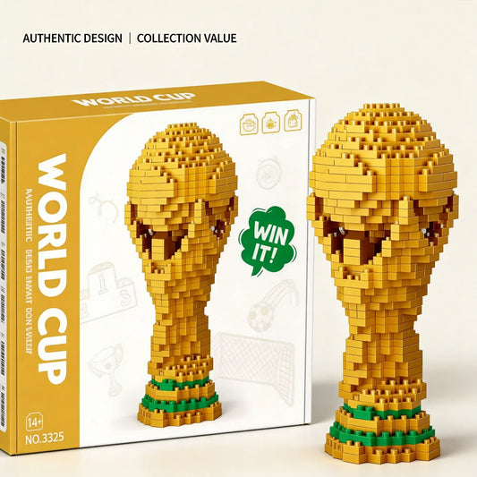 Rare World Cup Trophy Block Souvenir