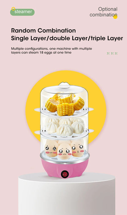 Automatic Egg Cooker- Multi-Functional Boiled Egg Machine