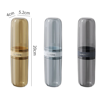 Portable Toothbrush Holder Case for Travel/Camping/Storage Box Protect from Dirt and Damage