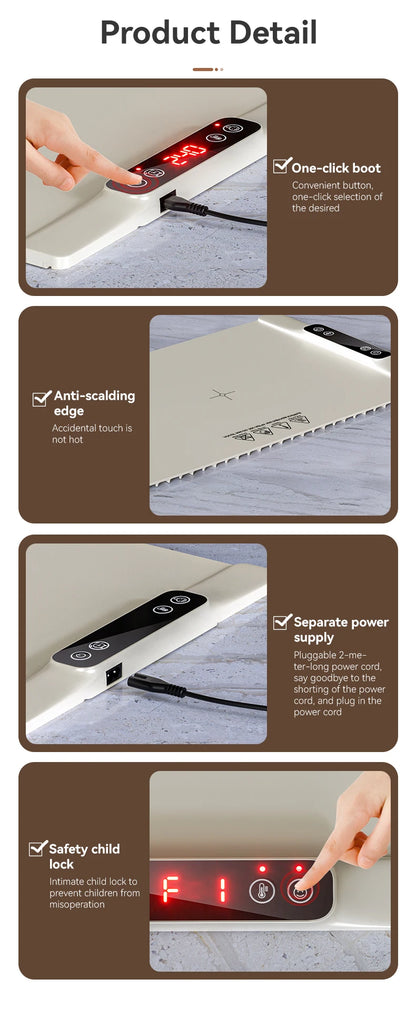 Warming Mat for Food Electric