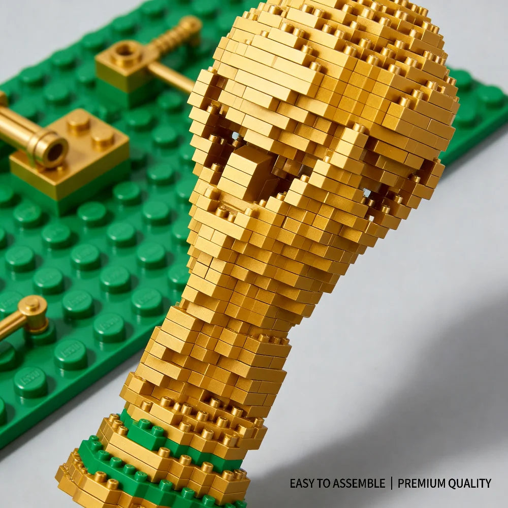Rare World Cup Trophy Block Souvenir