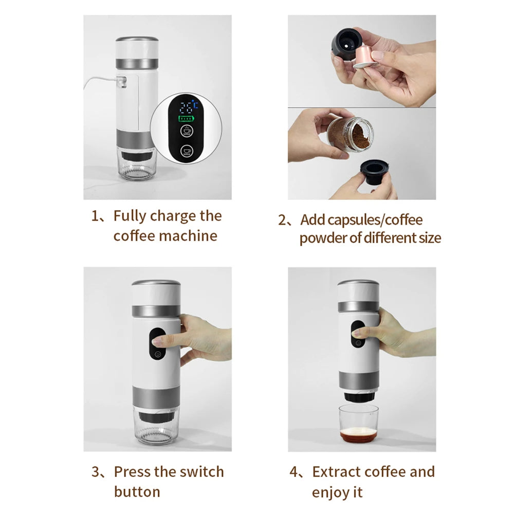 Portable Coffee Maker Wireless