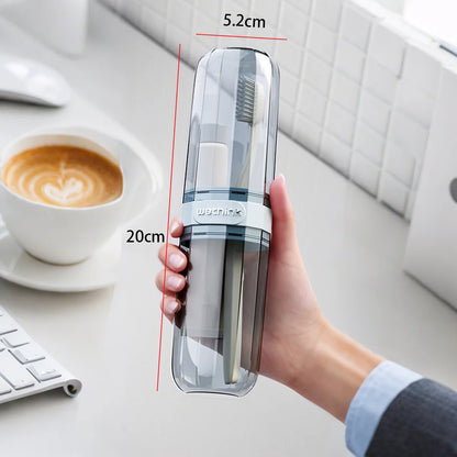 Portable Toothbrush Holder Case for Travel/Camping/Storage Box Protect from Dirt and Damage