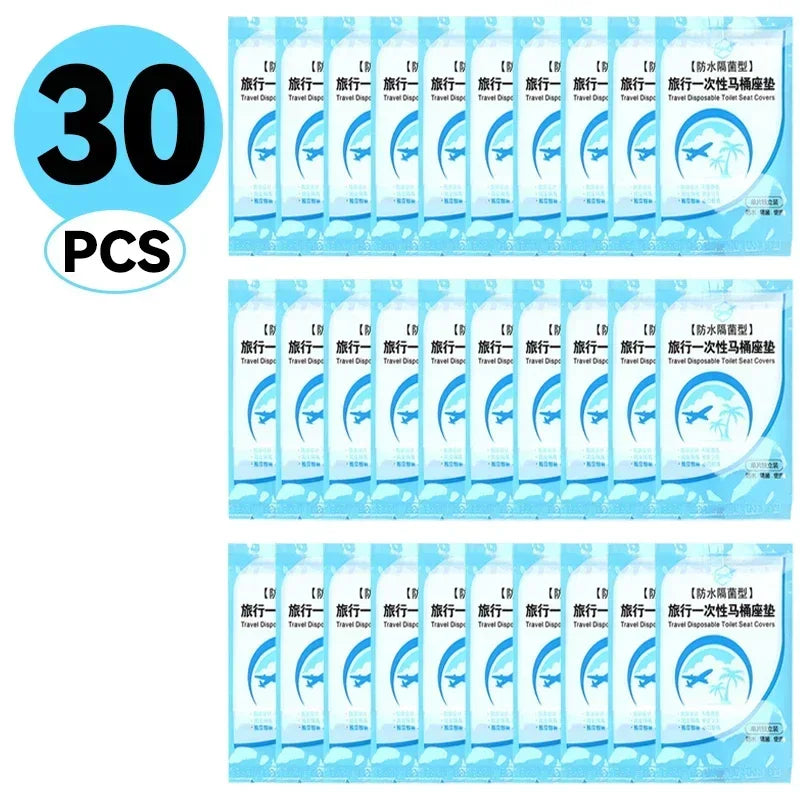 Disposable Toilet Seat Cover for Bathroom-Individually Wrapped and Travel Safe