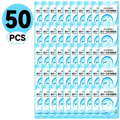 Disposable Toilet Seat Cover for Bathroom-Individually Wrapped and Travel Safe