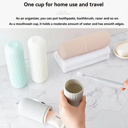 Portable Toothbrush Holder Case for Travel/Camping/Storage Box Protect from Dirt and Damage