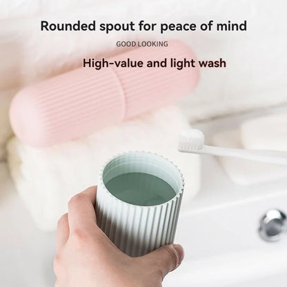 Portable Toothbrush Holder Case for Travel/Camping/Storage Box Protect from Dirt and Damage