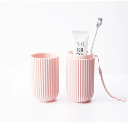 Portable Toothbrush Holder Case for Travel/Camping/Storage Box Protect from Dirt and Damage