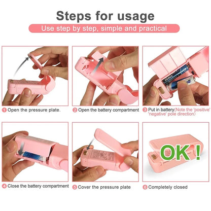 Mini Bag Seal Machine- Package Sealer for Thermal Plastic Bag