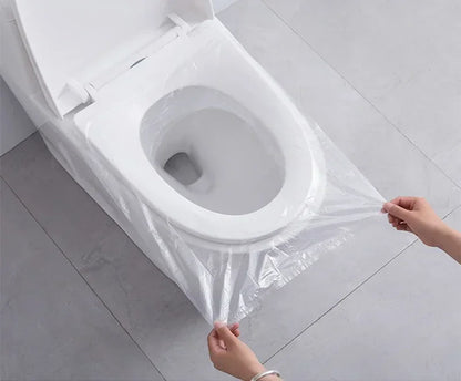 Disposable Toilet Seat Cover for Bathroom-Individually Wrapped and Travel Safe