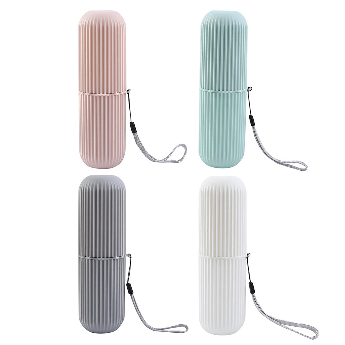 Portable Toothbrush Holder Case for Travel/Camping/Storage Box Protect from Dirt and Damage