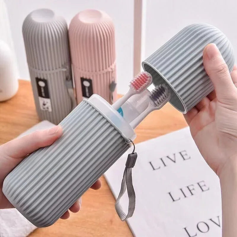 Portable Toothbrush Holder Case for Travel/Camping/Storage Box Protect from Dirt and Damage