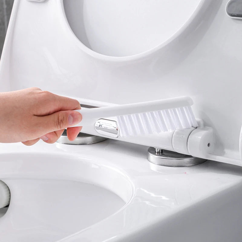 Wall Hanging Toilet Brush with Holder Long -  Toilet Brush Soft Bristles =  Cleaning Brush Bathroom Accessories